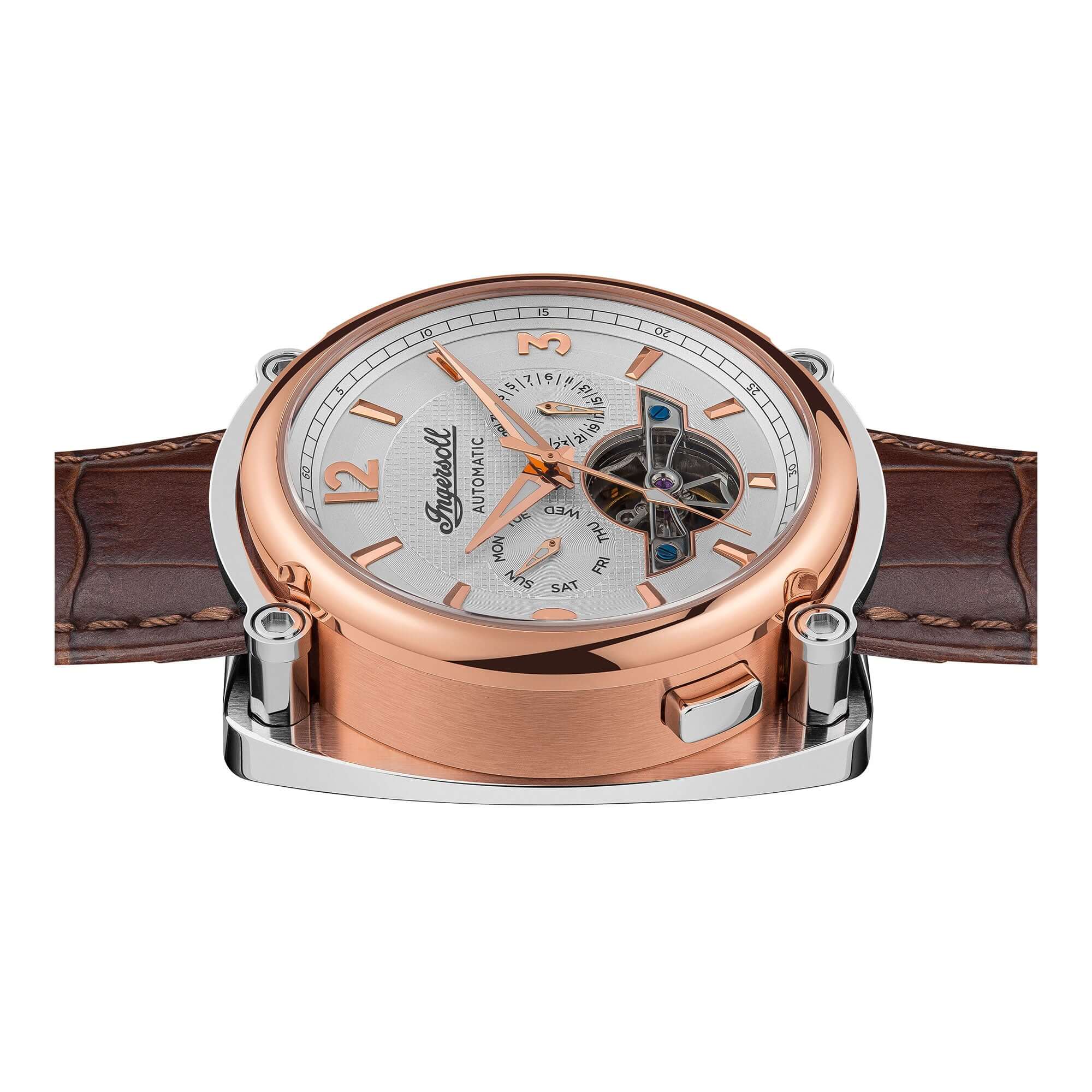 Ingersoll I01103B The Michigan Automatik Herrenuhr 45mm 5ATM - Image 3