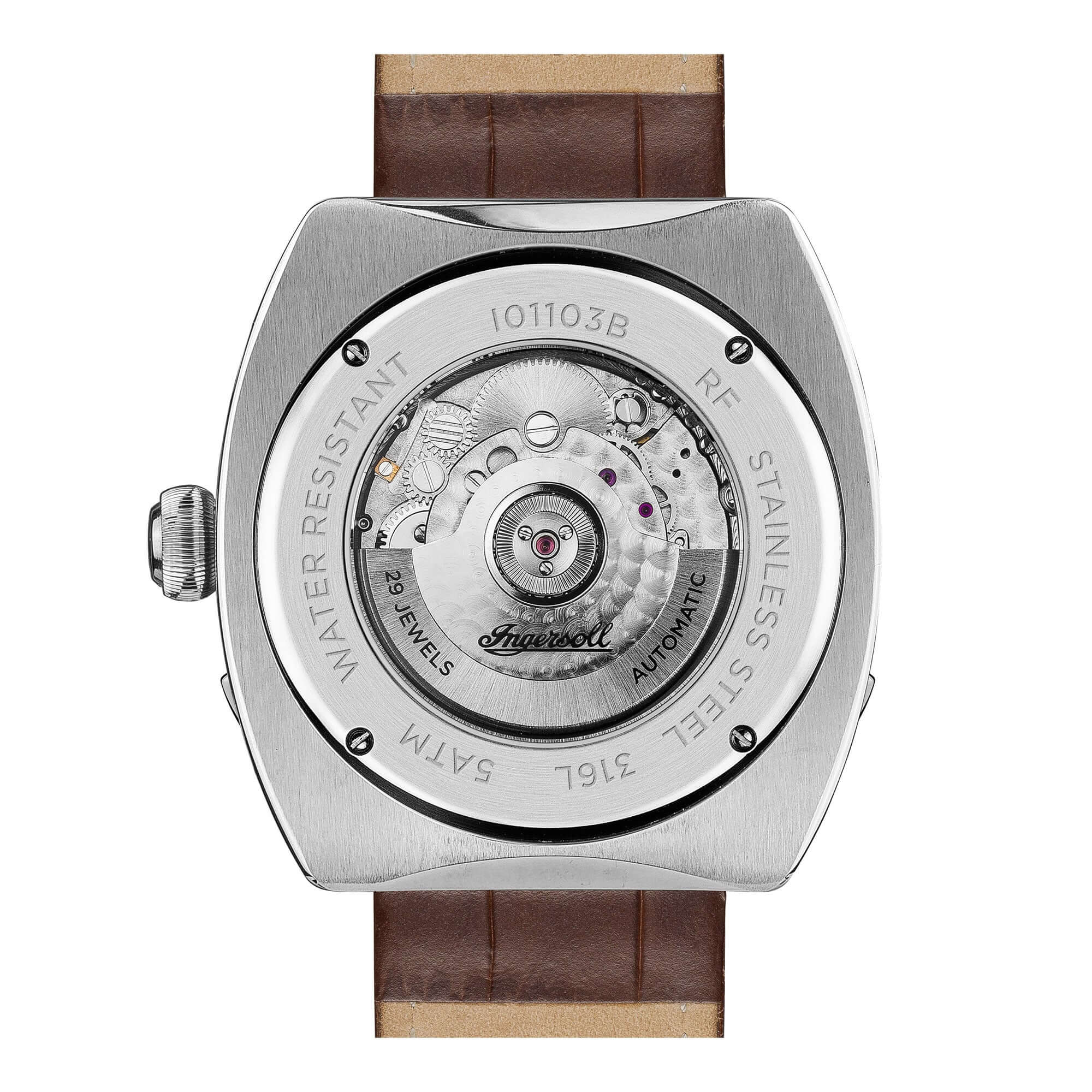 Ingersoll I01103B The Michigan Automatik Herrenuhr 45mm 5ATM - Image 5