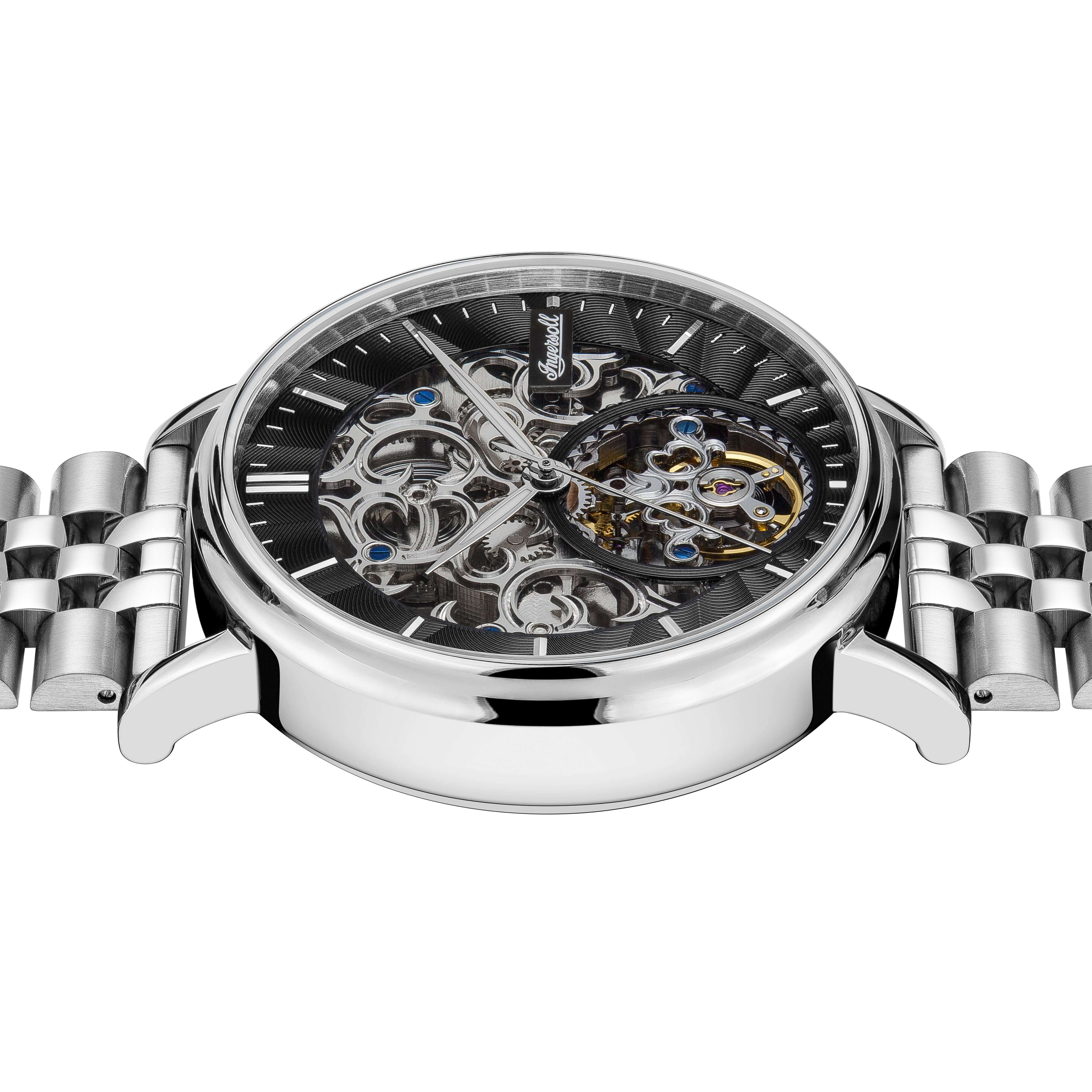 Ingersoll The Charles 44 mm (S) - I05804B - Herrenuhr Automatik Skelettuhr - Image 4