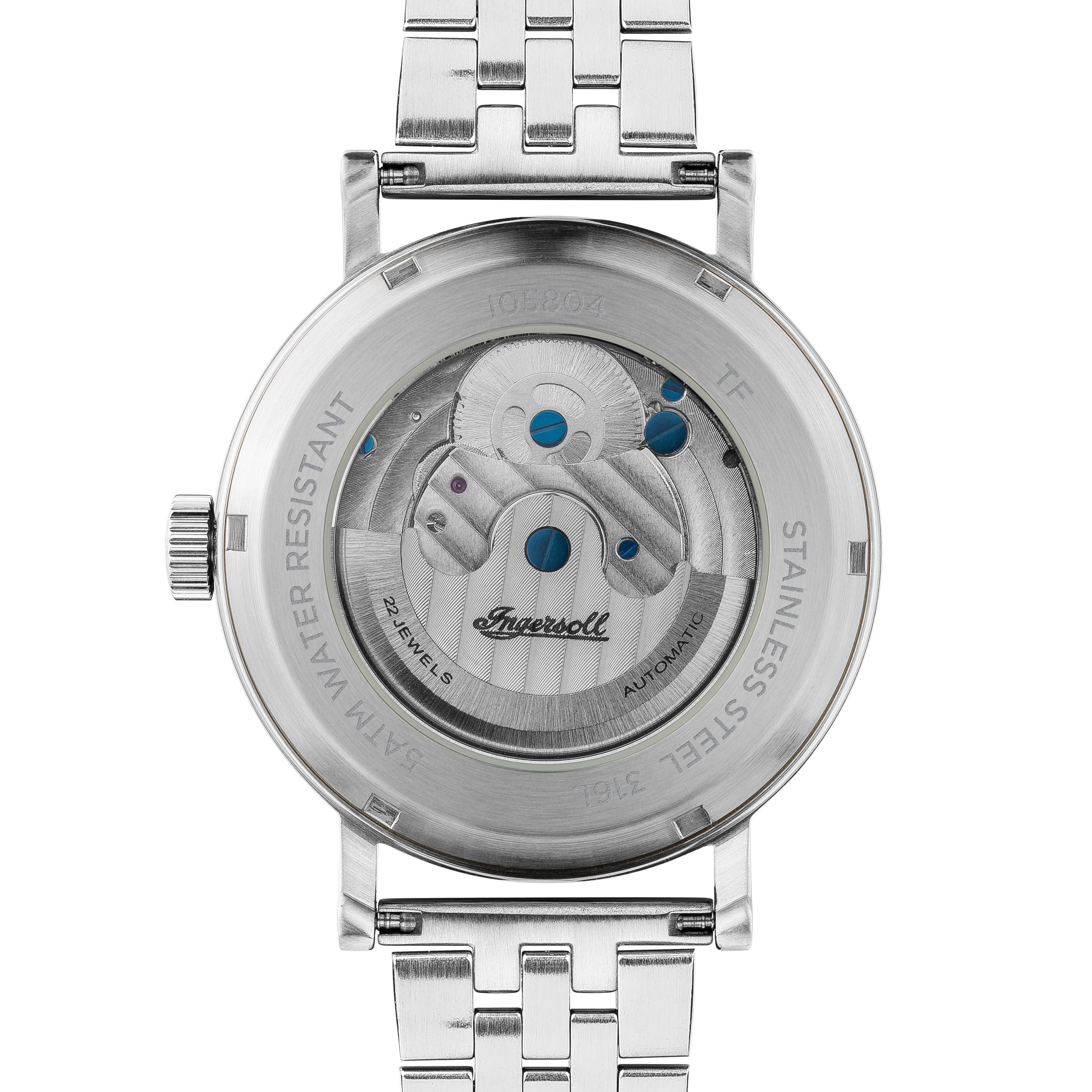 Ingersoll The Charles 44 mm (S) - I05804B - Herrenuhr Automatik Skelettuhr - Image 5