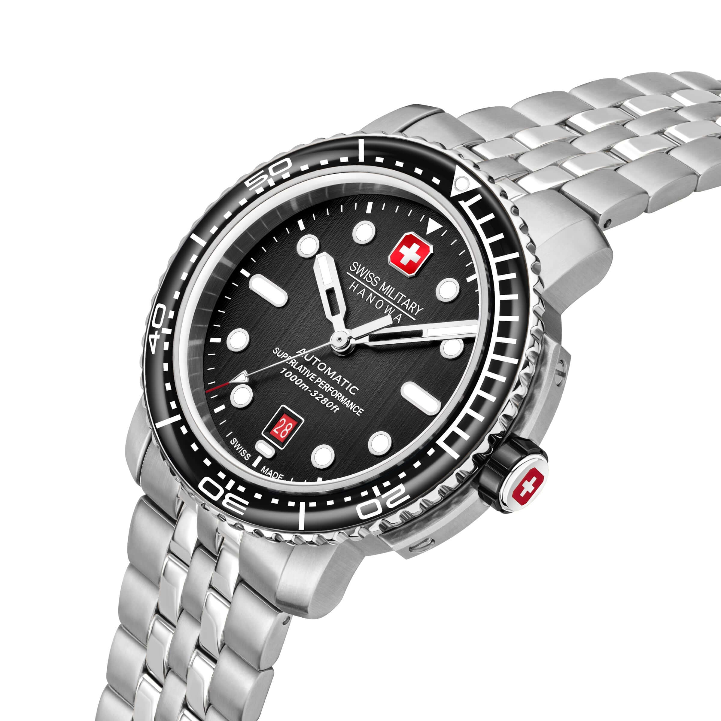 MAITRE PLONGEUR Black 42mm Stainless - Swiss Made - Image 2
