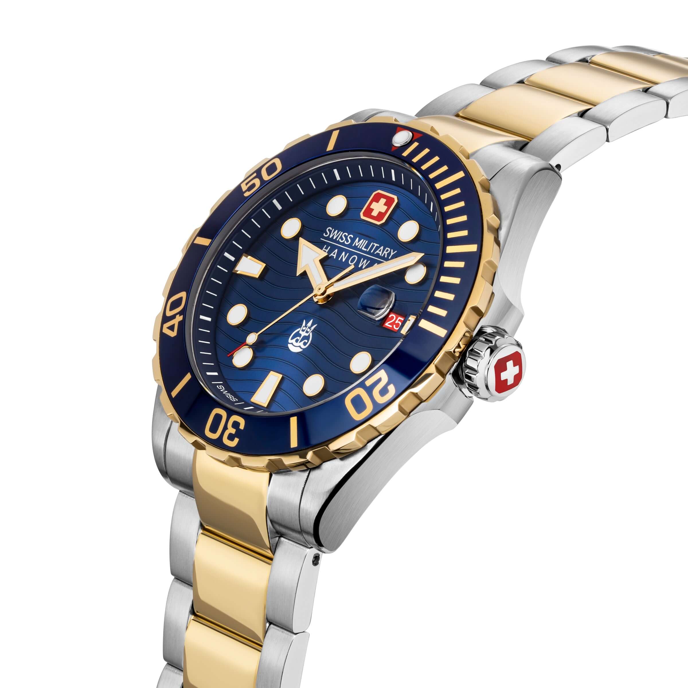 OFFSHORE DIVER II 42mm Blau/Gold Edelstahl - Swiss Made - Image 2