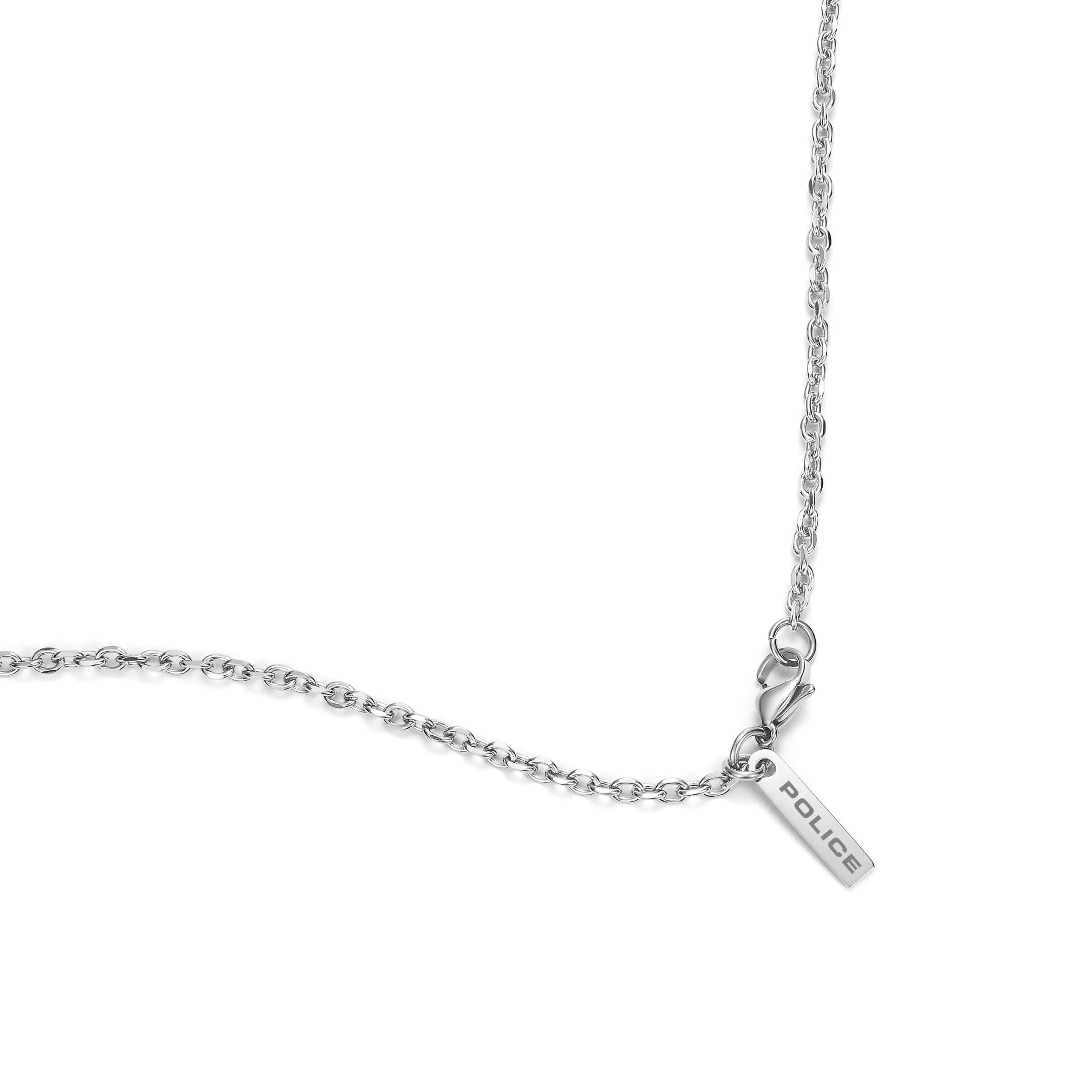 Police Herren Kette Kreuz Silber 50 cm Edelstahl Halskette Anhänger Kette Silberkette Herrenkette - Image 3