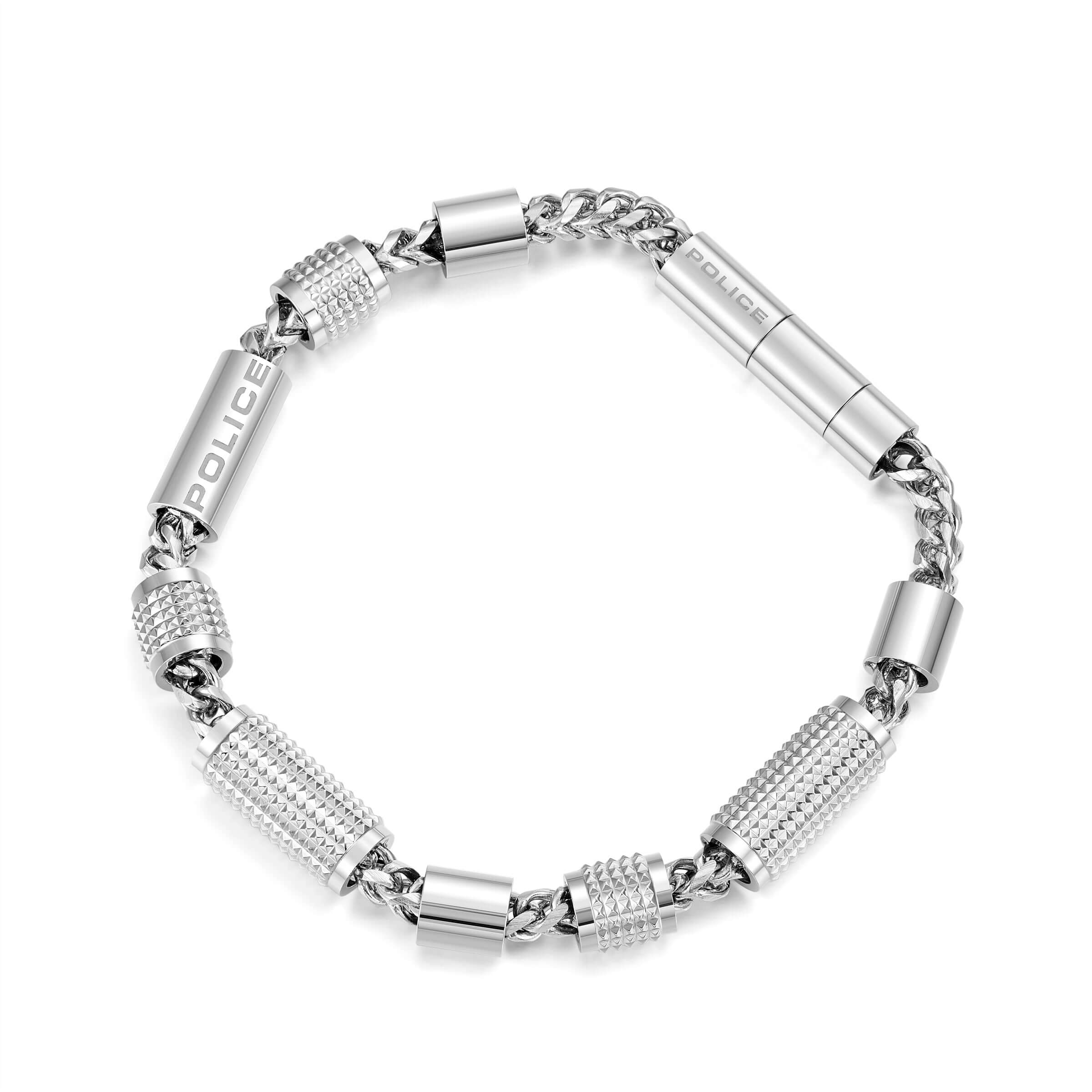 Police Herren Armband Silber 20 cm Edelstahl Armbänder Herrenkette Kette Männerarmband Silberkette Herren Schmuck - Image 6
