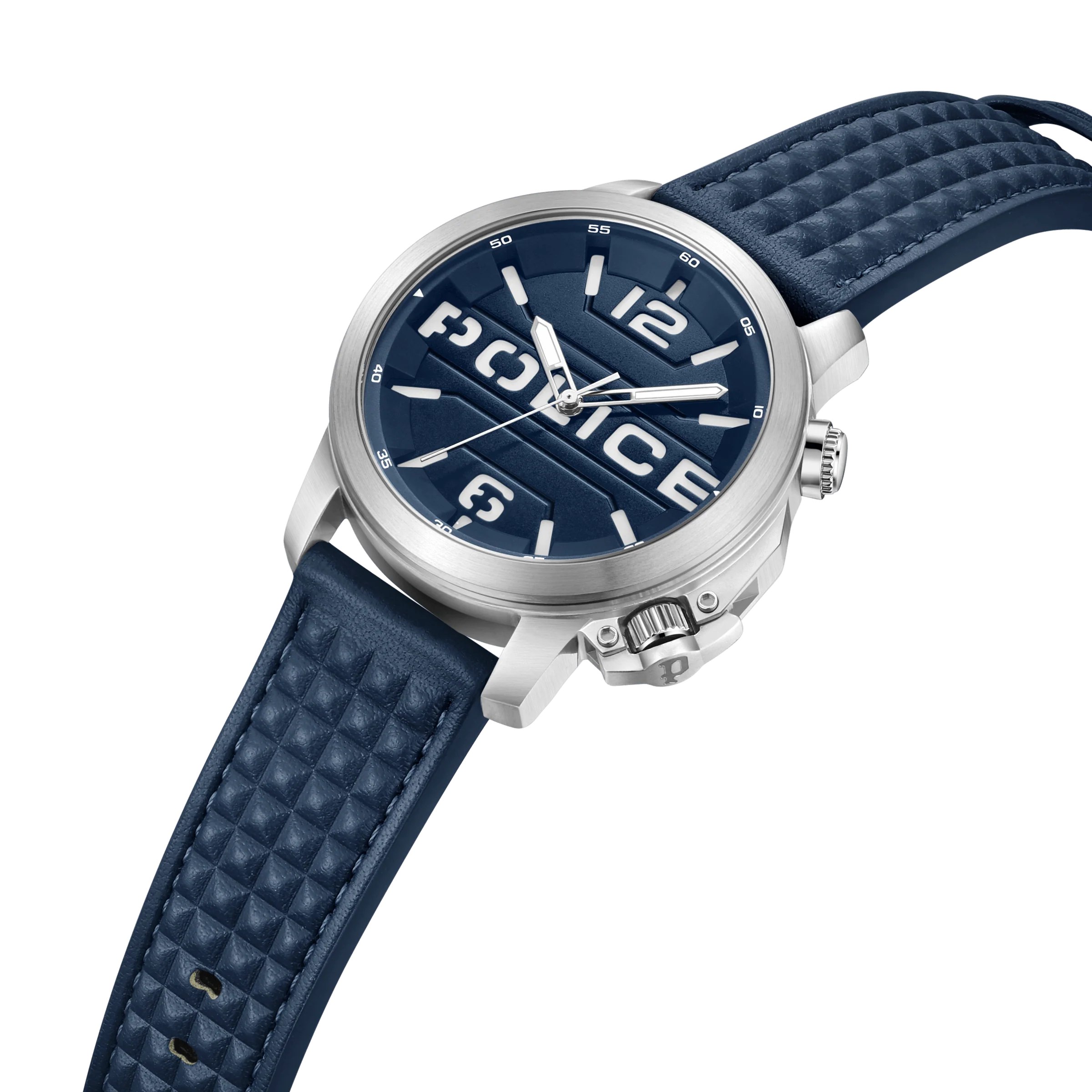 Police Herren Armbanduhr Chronograph Edelstahl Silber 44 mm - Herrenuhren mit Chronographen Funktion - Police Uhren Online Shop - Image 2