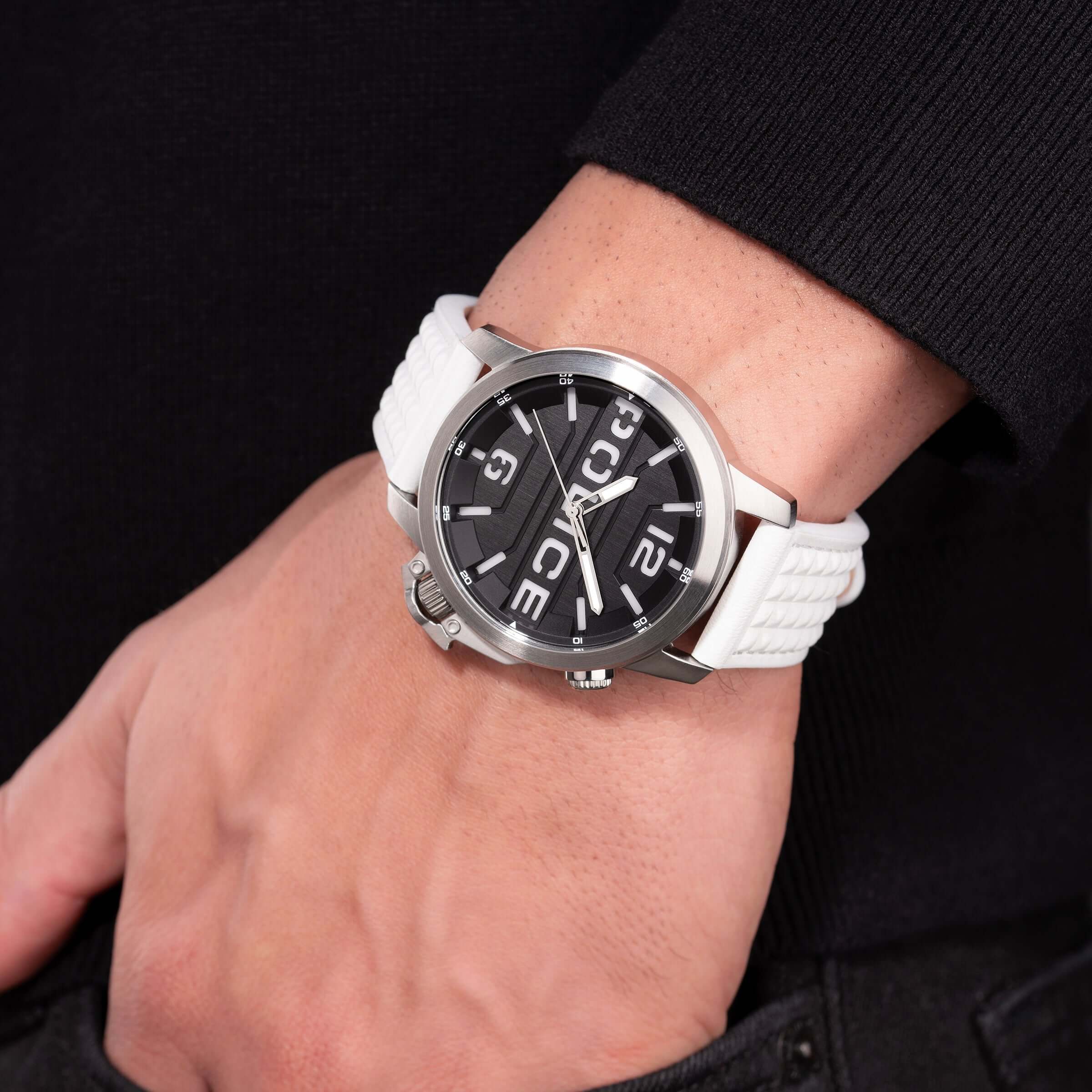 Police Herren Armbanduhr Analog Uhr - 44 mm - Schwarz - Edelstahl - Police Uhren - Günstige Preise - Kostenloser Versand - Image 5