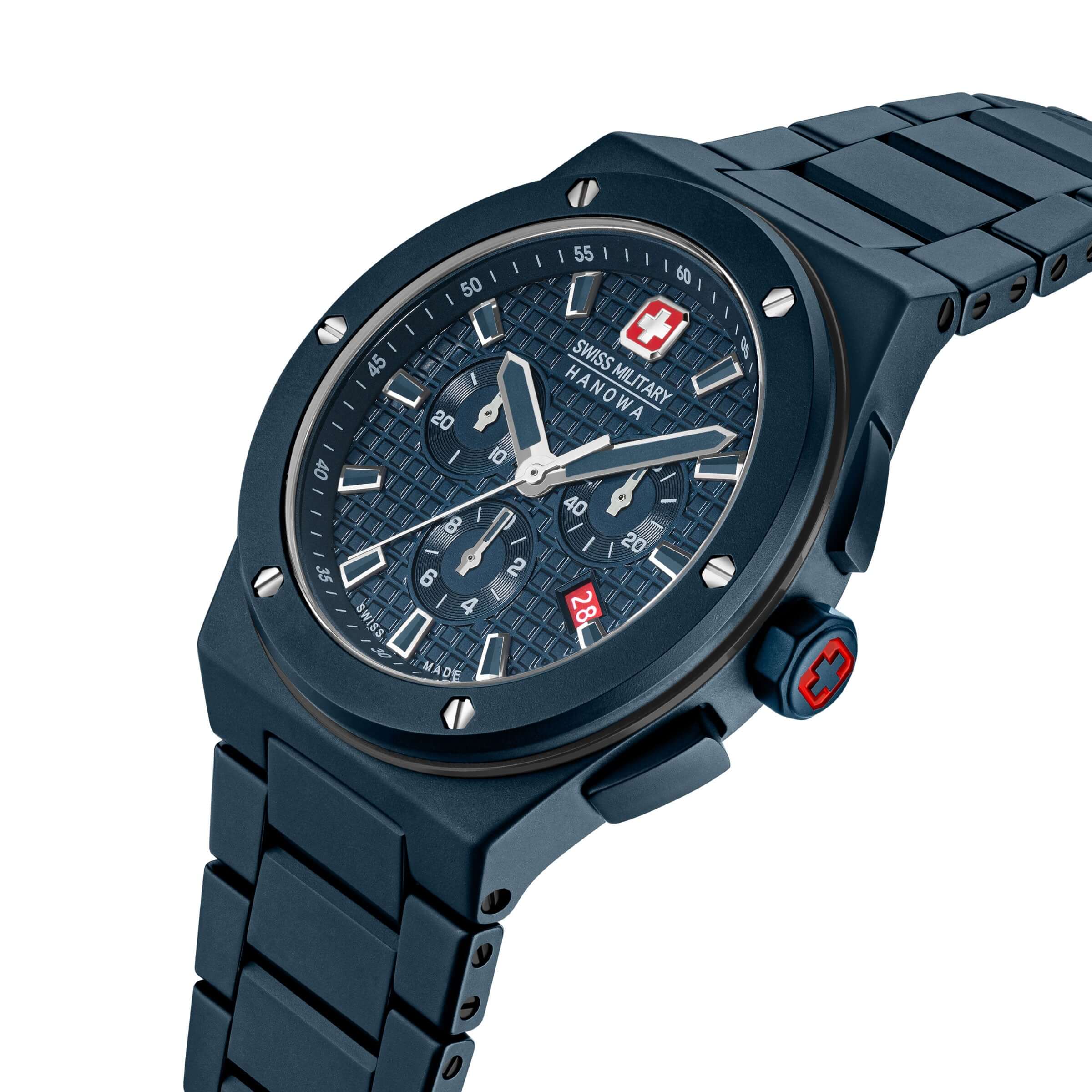SIDEWINDER CERAMIC Edelstahl Blau 42mm - Swiss Made - Image 2