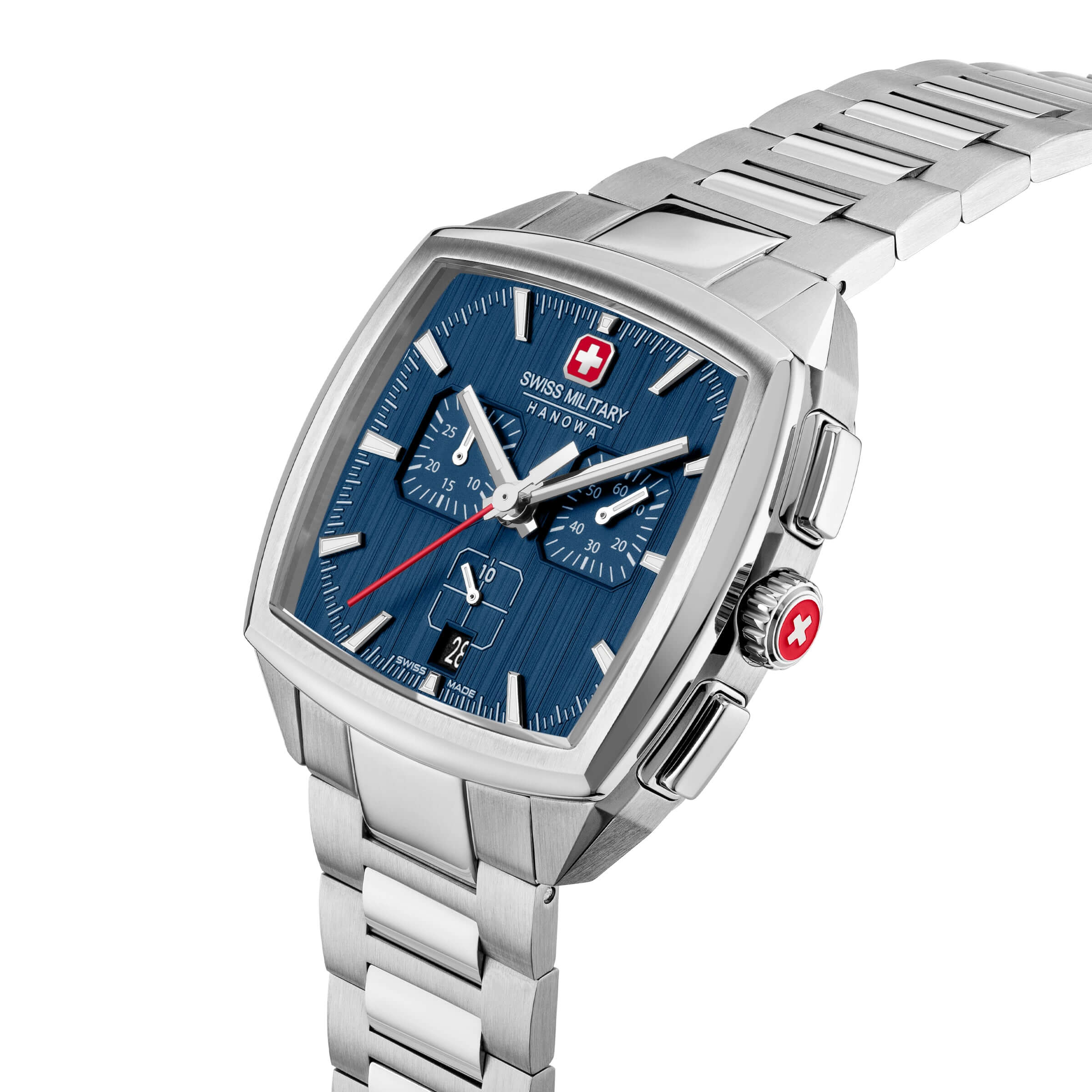 STARLIGHT Blue 42mm Stainless Steel Herrenuhr - Swiss Made - Image 2