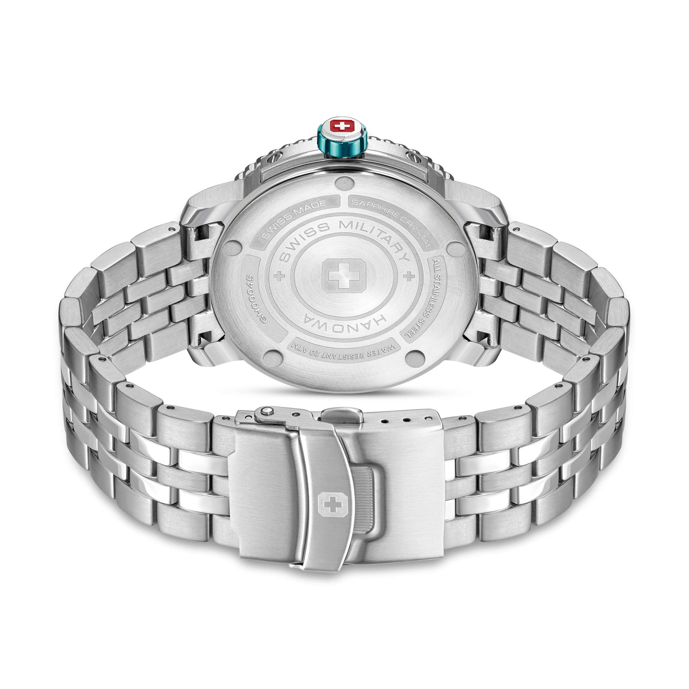 SWISS BLUE LAKE 42mm Stainless Steel - Swiss Made - Image 5