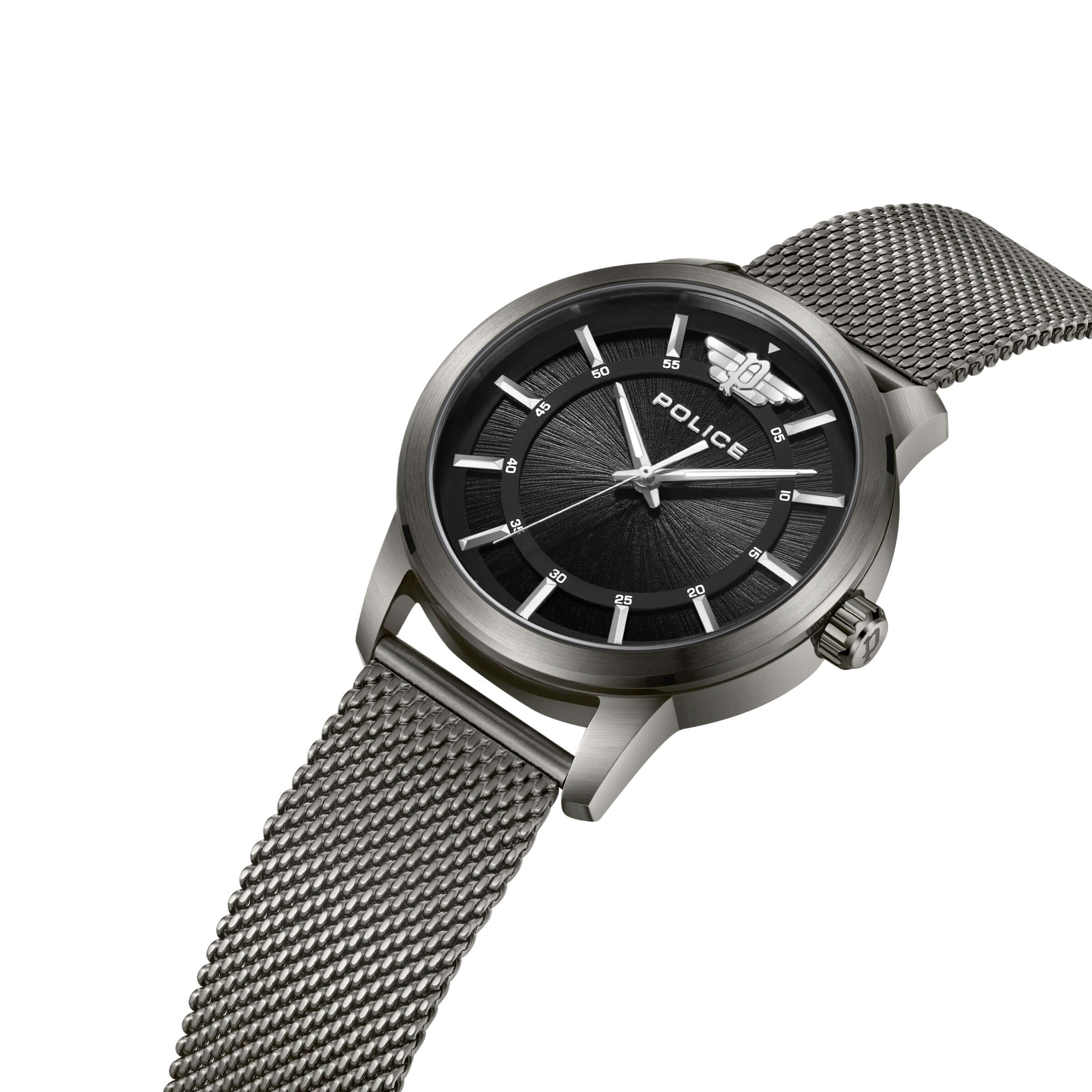 Police Unisex Wristwatch Analog Watch Men's Watches Police Watches Silber Edelstahl Armbanduhr Herrenuhr Chronograph - Image 5