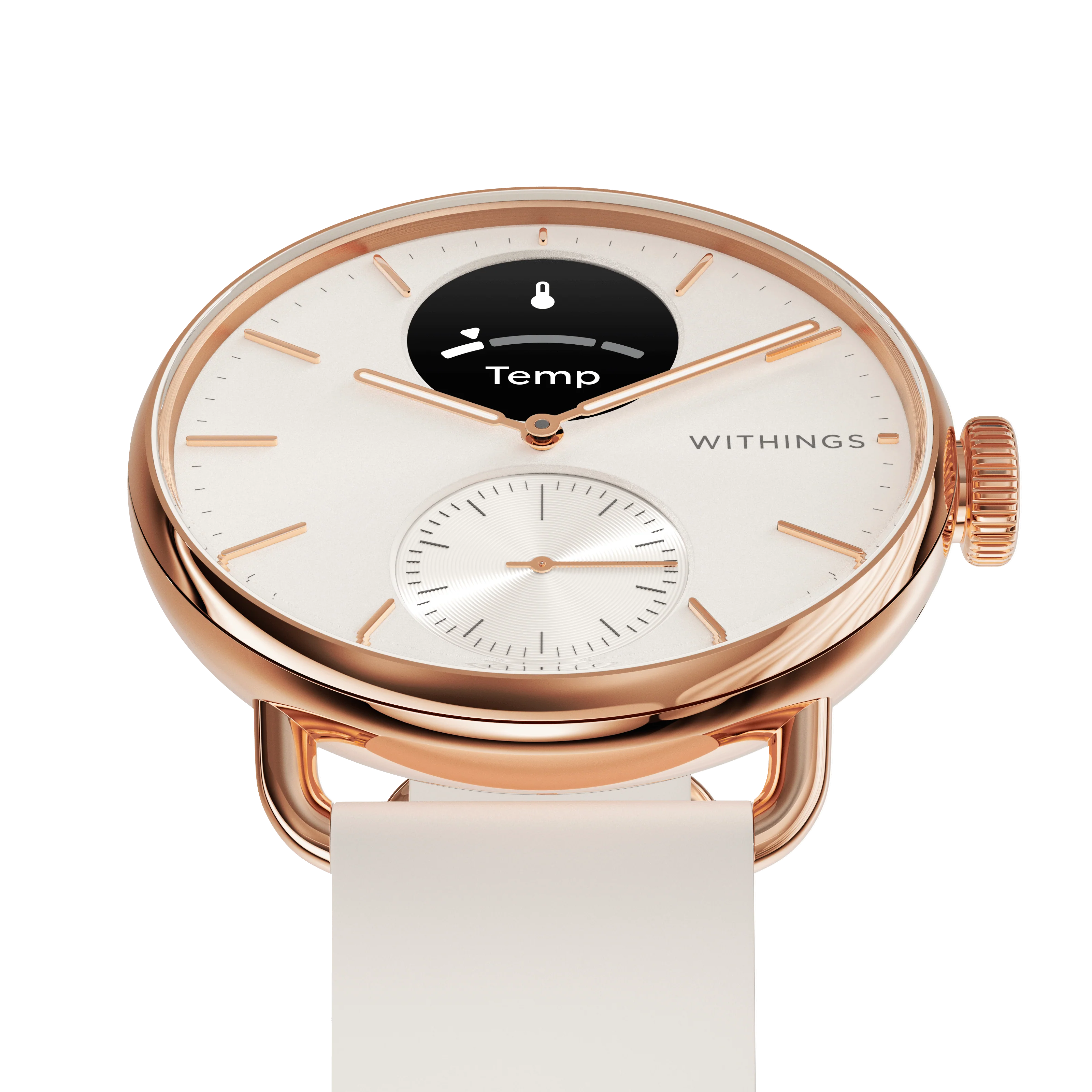 Withings ScanWatch 2 - 38mm Sand | Rosegold + Gratis Withings Milanaisearmband - Image 7