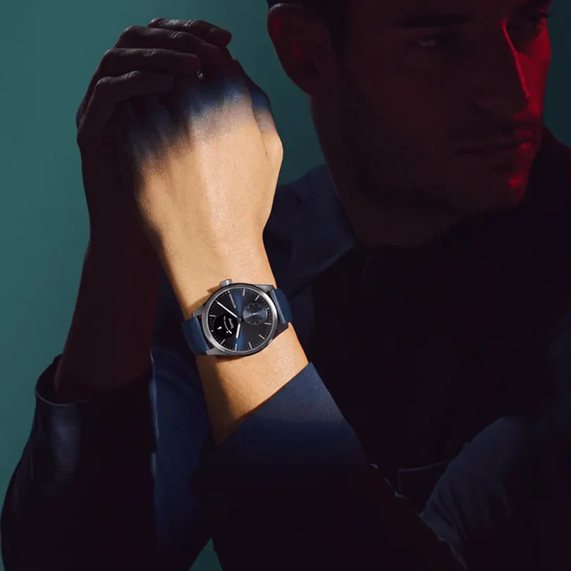 Withings ScanWatch 2 - Blau 42mm + Gratis Withings Lederarmband in Schwarz - Image 12