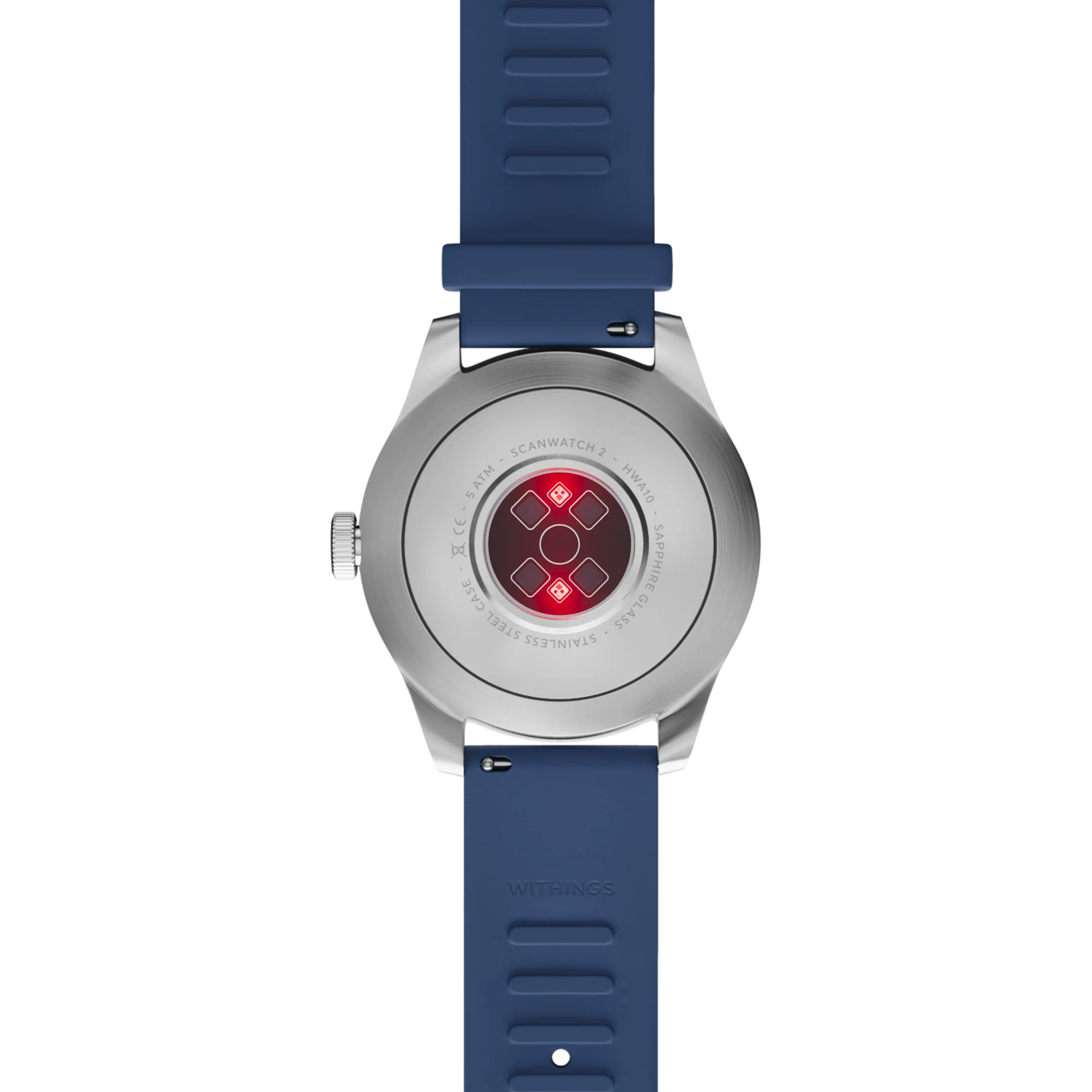 Withings ScanWatch 2 - Blau 42mm + Gratis Withings Lederarmband in Schwarz - Image 16