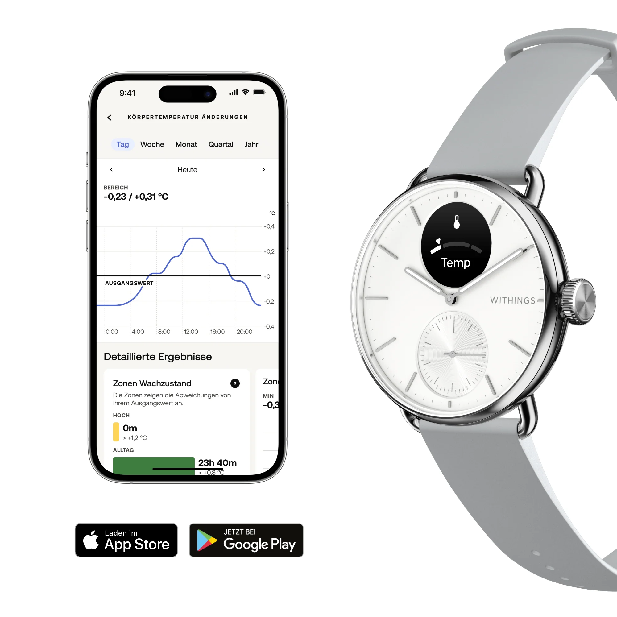 Withings Scanwatch 2 White - 38mm - Image 14