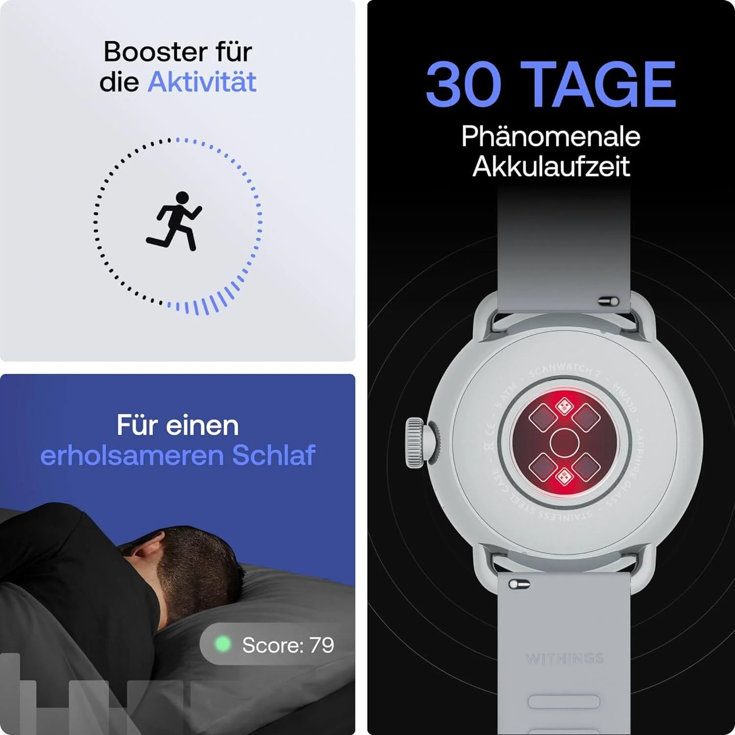 Withings Scanwatch 2 White - 38mm - Image 5