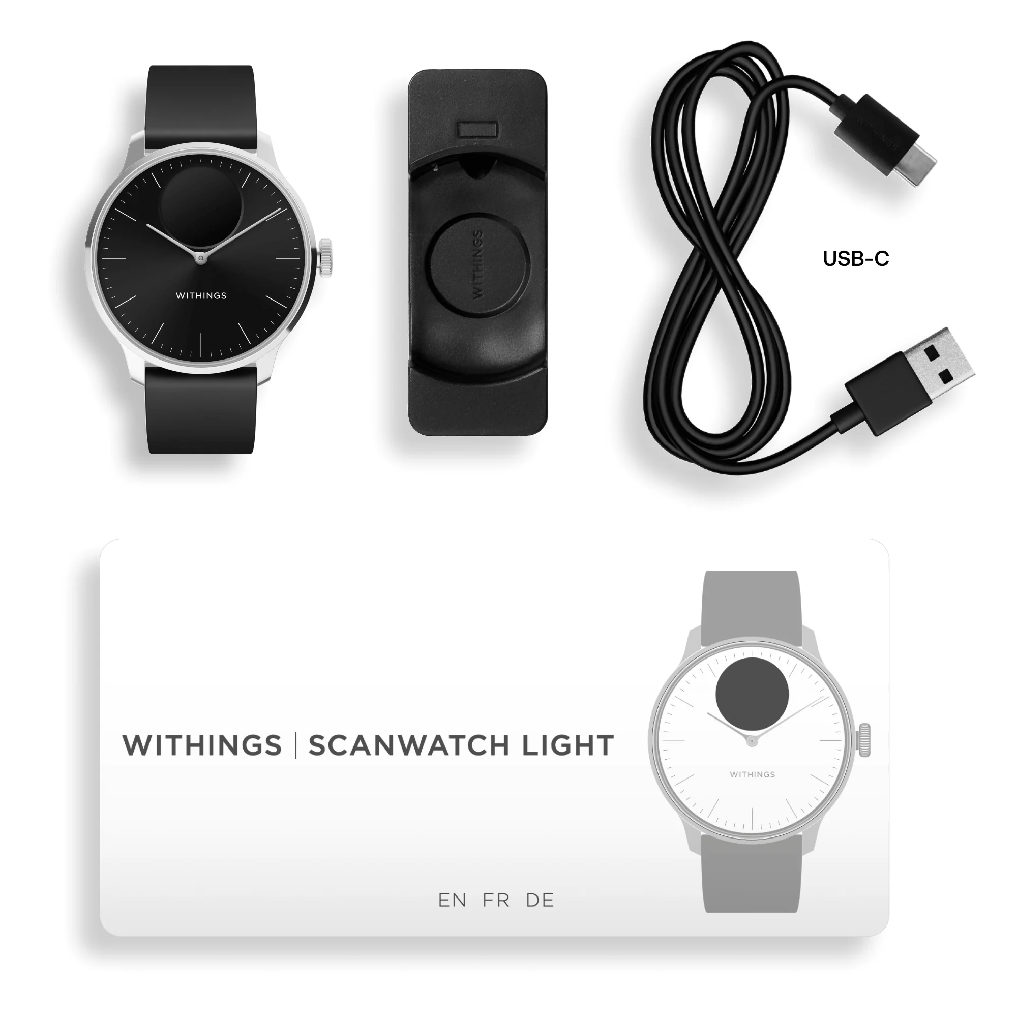Withings ScanWatch Light - 37mm black - Image 3