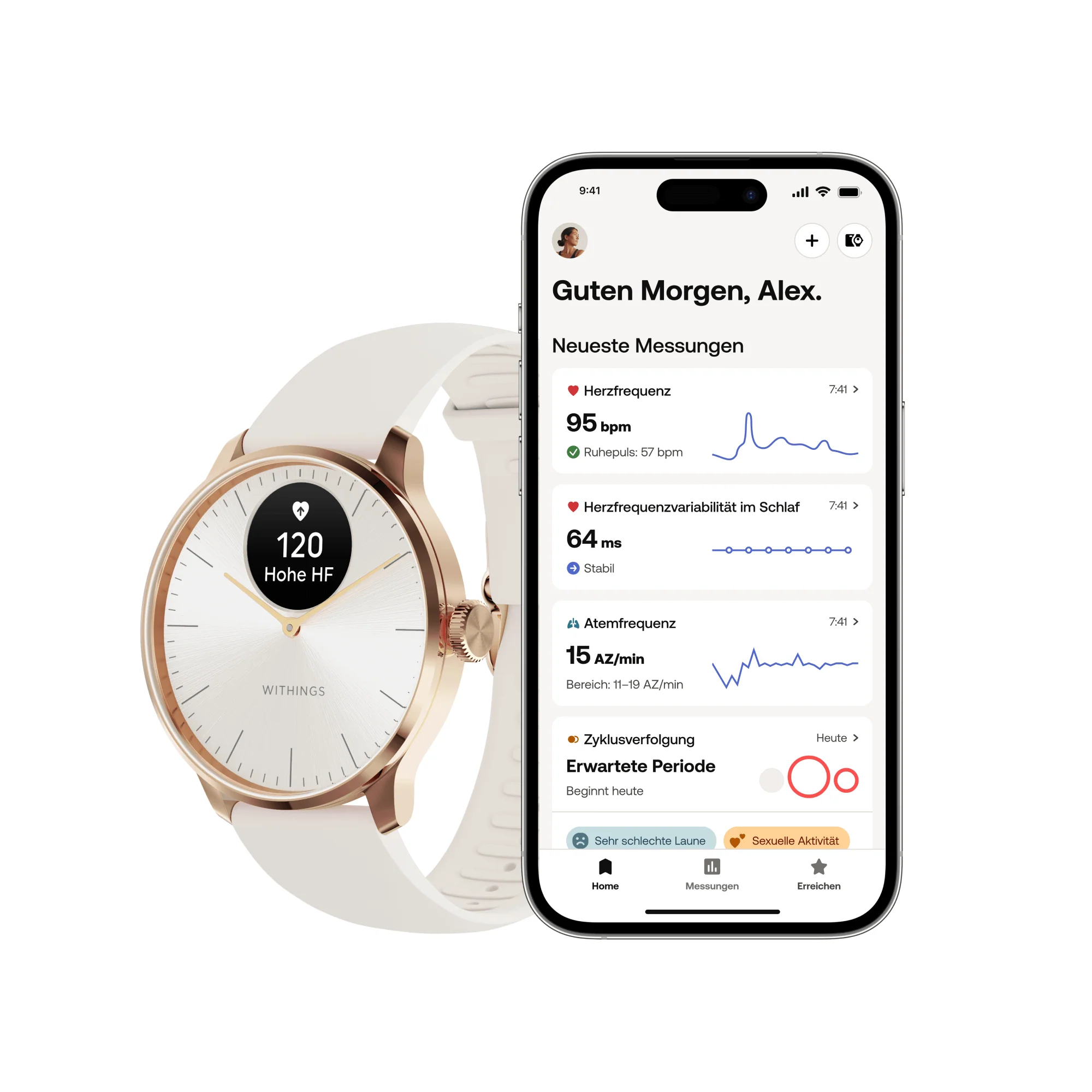 Withings ScanWatch Light 37mm - Sand - Image 10