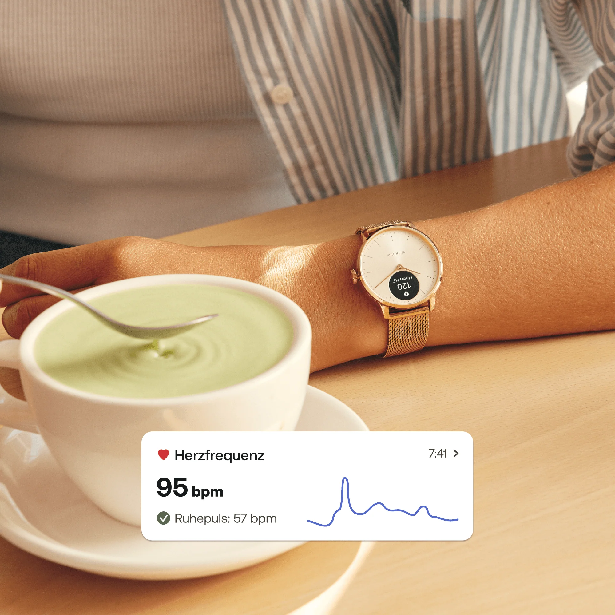 Withings ScanWatch Light 37mm - Sand - Image 11
